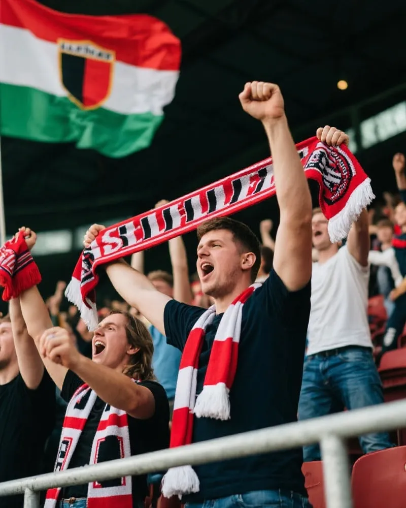 Passionate Football Fans